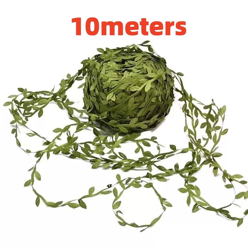 

10/20/40Meter Artificial Vines,Eucalyptus Leaf Garland Fake Hanging Plants Green Leaves Ribbon DIY Wreath Gift Scrapbooking Wedd