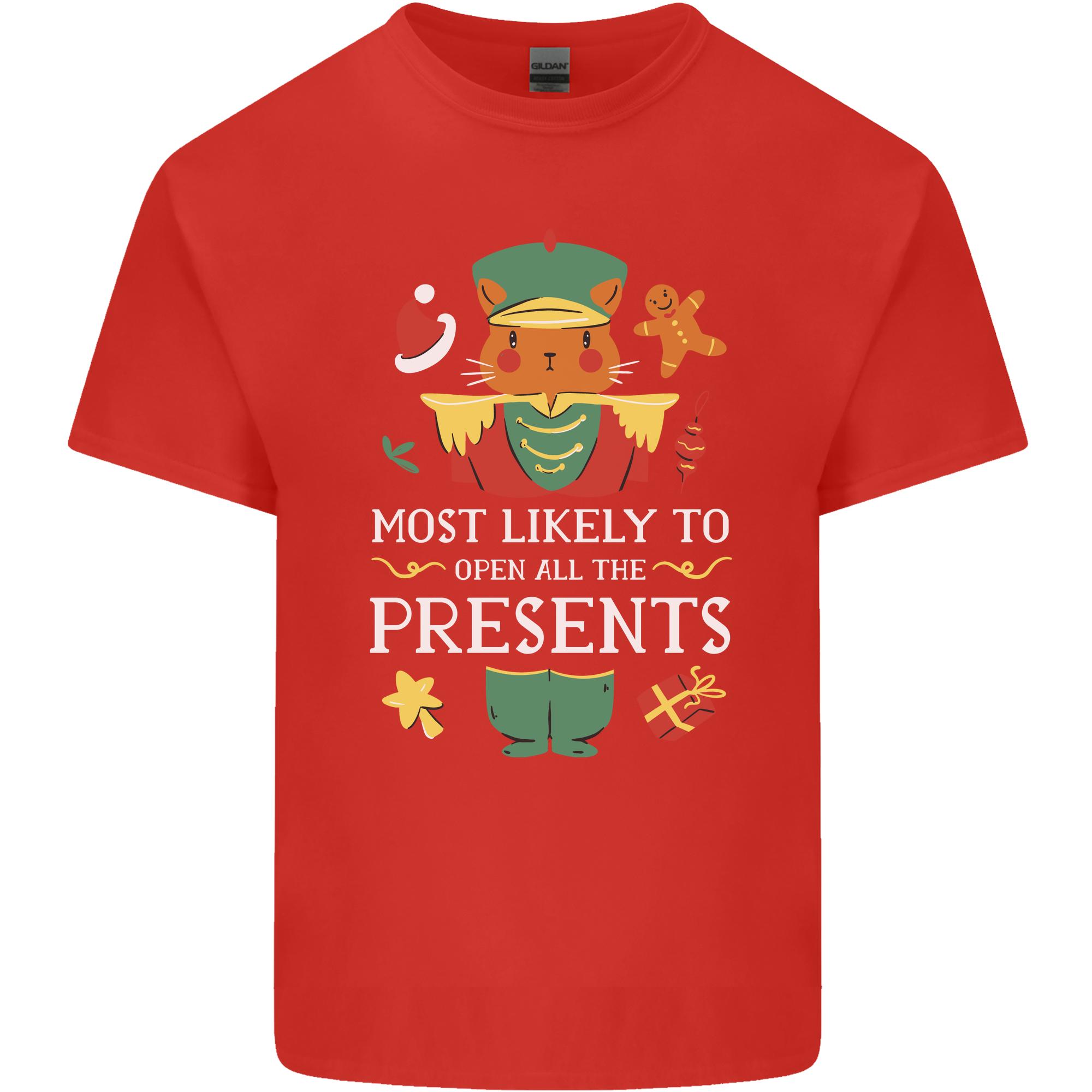 Christmas Nutcracker Presents Funny Xmas Unisexs Light Cotton TShirt S