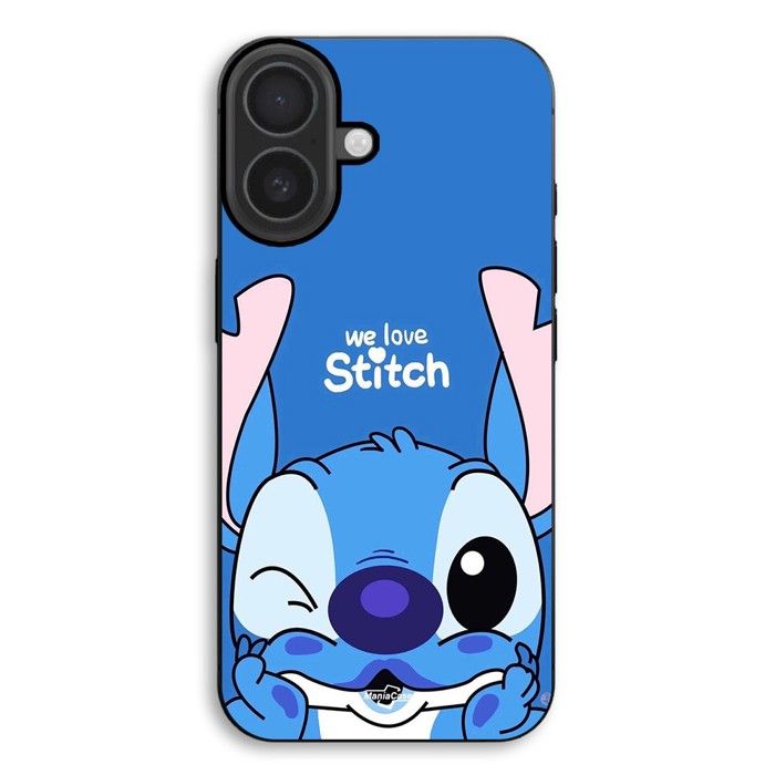 Coque de téléphone - MANIACASE - iPhone 17 - Silicone TPU - Motif Stitch - Style Cute