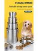 Sealed 304 Stainless Steel Pet Food Storage Container for Dogs & Cats