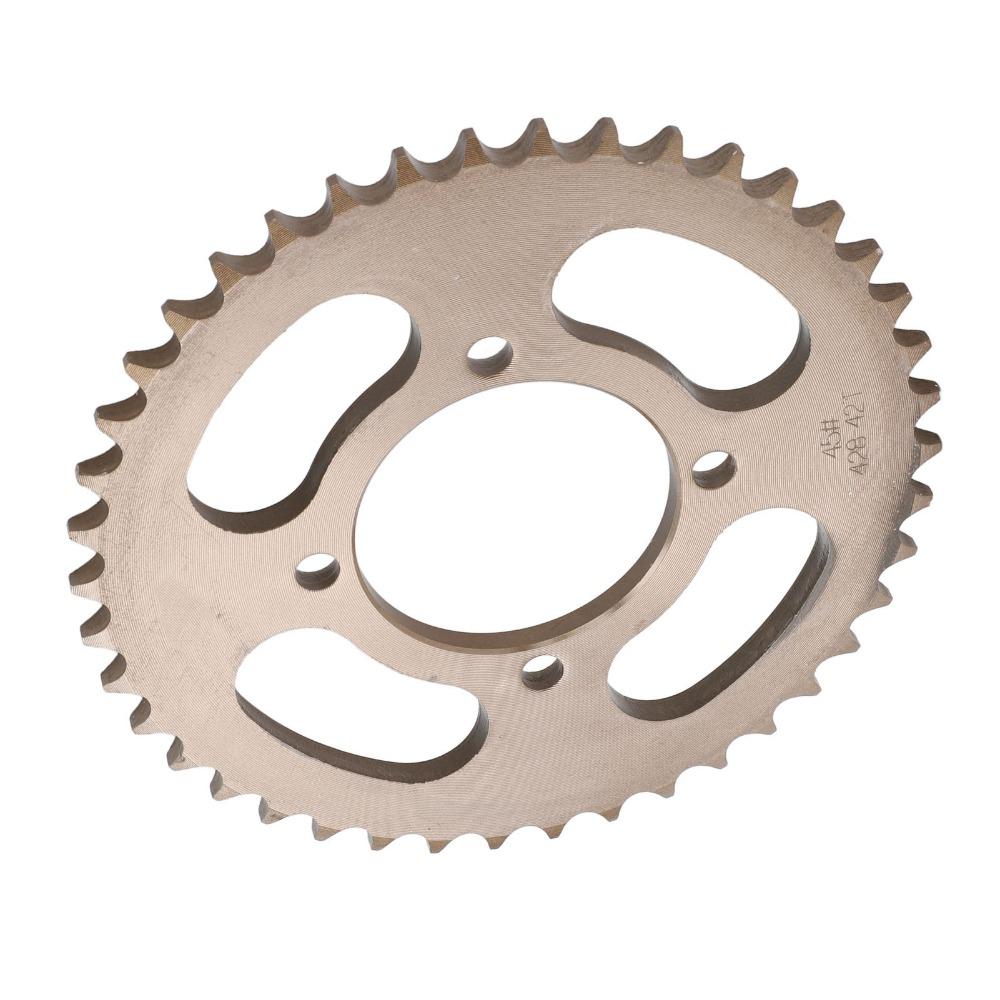 High Toughness Motorcycle Sprocket 428 42T Chain Sprocket Rear Drive Sprocket Cycling Riding
