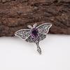 Amethyst Pendant Gemstone Jewelry, 925 Solid Sterling Silver Pendant, Gift For Women Handmade Pendant