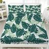 3D Flora Printed Bed Sheet Set Printed Fitted Sheets With 1/2 Pillowcases Custom Suitable for Both Boys and Girls Decor