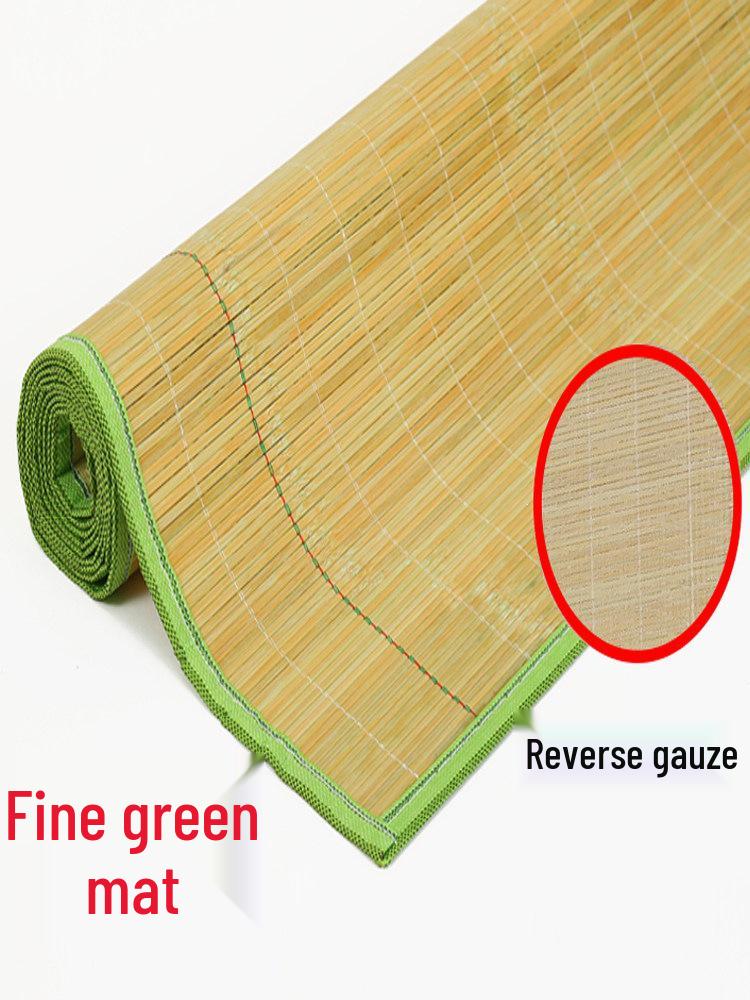 Esterilla de Bambú Fresca para Verano - Doble Cara para Camas de 1,2 m y 0,9 m, Adecuada para Residencias Estudiantiles y Hogares