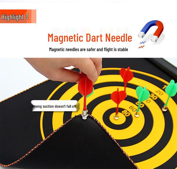 Set di Freccette Magnetiche Double-Sided per Bambini – Grande Giocattolo Sicuro da Interno