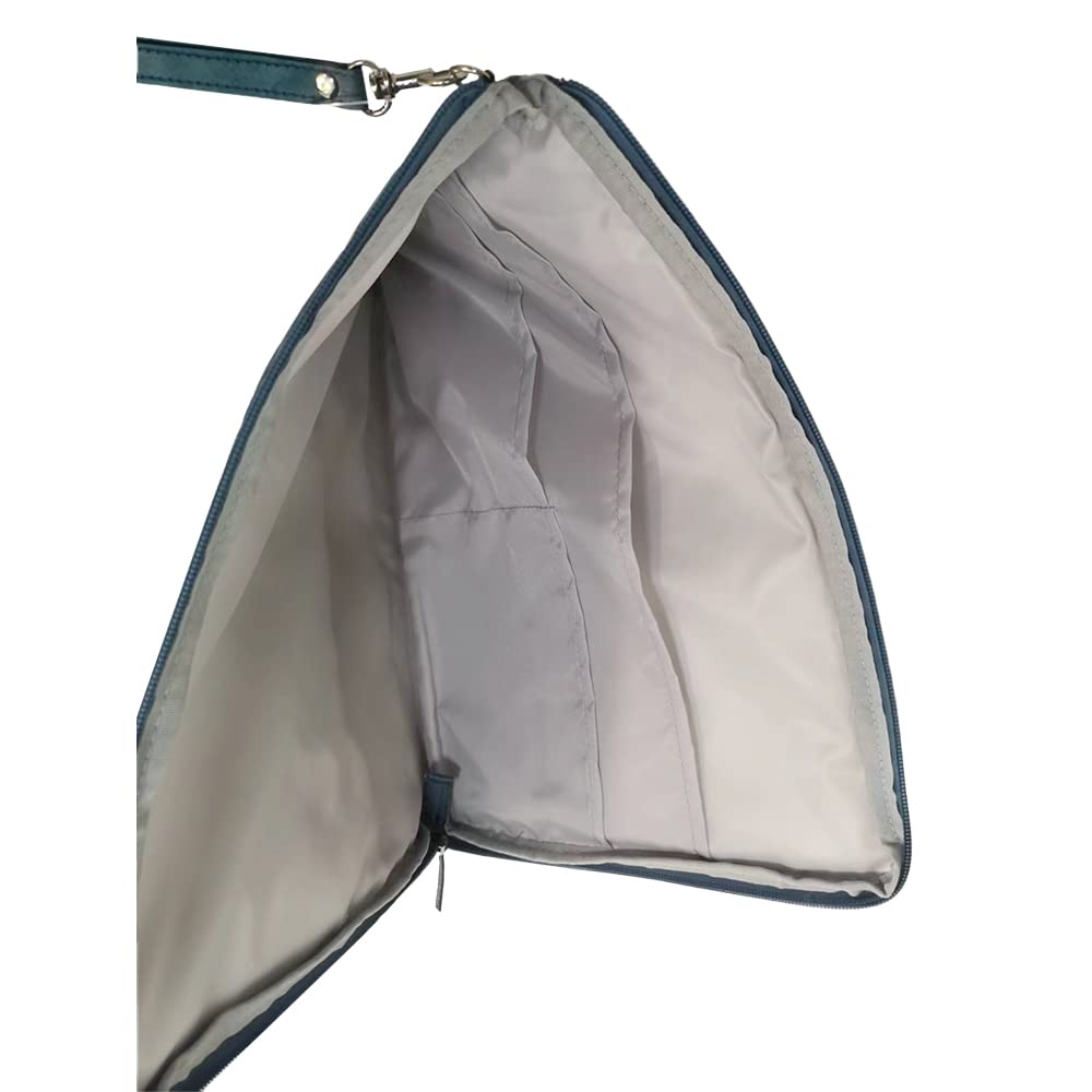 I.S. WILSON SERIES Tyvek 2WAY Clutch Bag Blue ITVK-3-BL