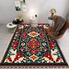 Retro Bohemian Persian Rug Anti-Slip Wear-resistant Carpet Indoor and Outdoor Living Room Bedroom Easy Clean Home Decor Classic