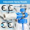 BEAR FORCE Foam Cannon Foam Generator, Heavy Duty Car Foam Blaster Wide Neck Adjustable Snow Foam Lance and Thick Foam for Pressure Washer