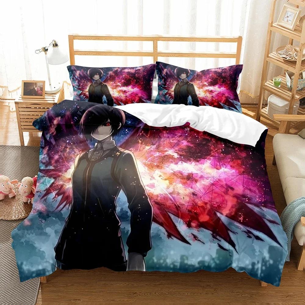 Fashion 3DTokyo Food speciesBedding Sets Duvet Cover Set With Pillowcase Twin Full Queen King Bedclothes Bed Linen Customizable