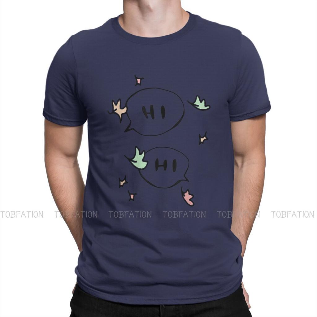 Hi Leaves Lover Lgbt O Neck Tshirt Heartstopper Alice Oseunisex Pure Cotton Classic T Shirt Unisexs Tops New Design Oversized