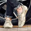 Herrskor Casual Andningsbara Utomhusskor Herr Bekväma Lätta Herrskor Klassiskt Märke Läderskor Casual Sneakers Stor Storlek 38-47