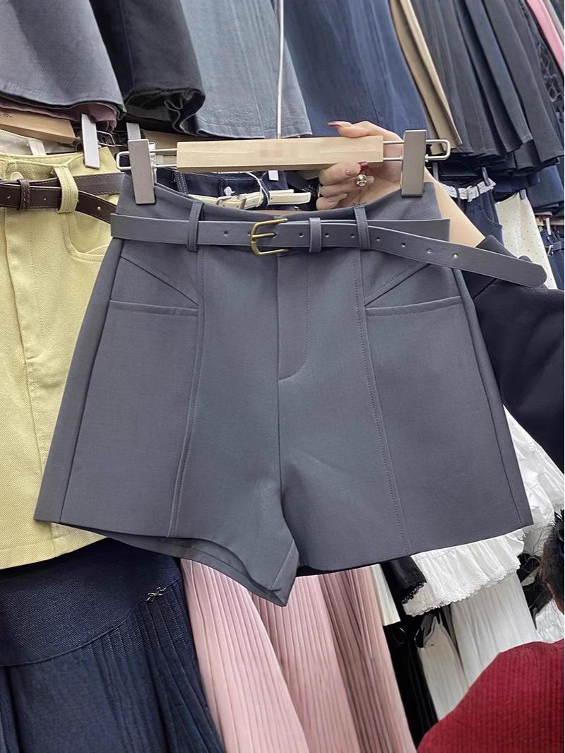 

Women s High-Waist Wide-Leg Suit Shorts - 2025 Spring Collection 4XL