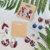 100 Pieces Jewelry Tag Earring Packaging Cards with Holder Holes Kraft Paper Card  Retail Packaging