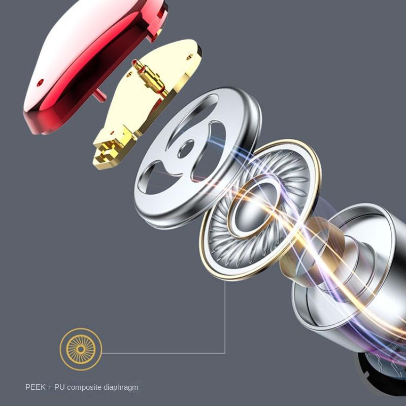 New In-ear Bluetooth Headset Digital Display Mini Music Game Bluetooth Headset