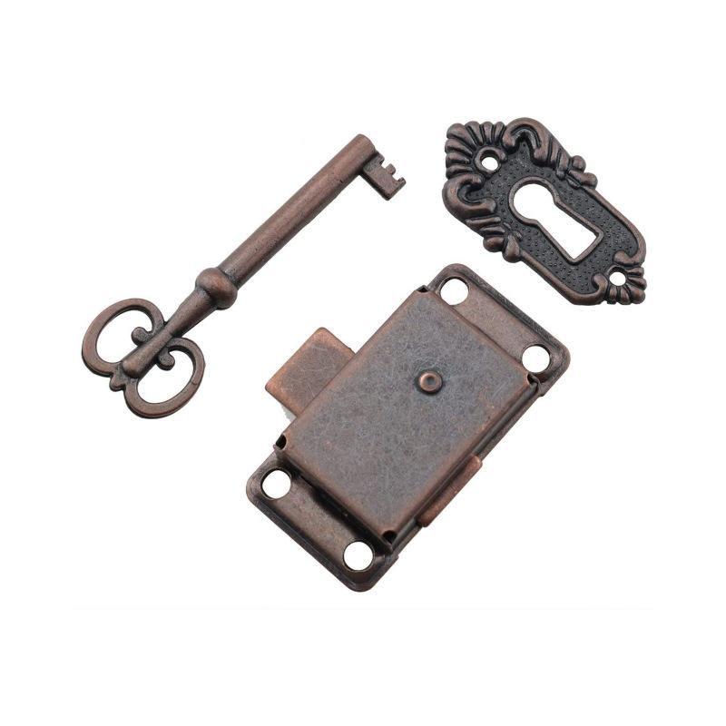 Three-Piece Craft Box Drawer Lock Set – Cabinet & Jewelry Box Alloy Hardware