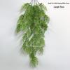 Artificial Spider Plant & Fern Hanging Decor - Trailing Green Vines for Wall & Ceiling