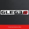 Mercedes GLE53/GLE63S V8 Biturbo 4MATIC Black Warrior Tail Emblem Stickers
