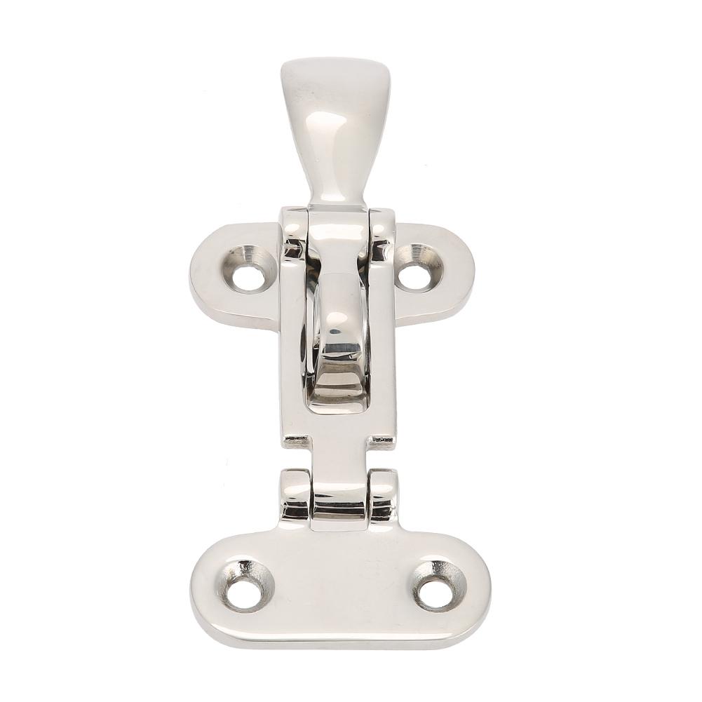 2pcs Stainless Steel Marine Boat Lock Cabinet Hatch Latch Mirror Fastener Clamp Deck Hasp