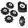 4*Guide Wheels Bicycle Accessories Black For Cycling
