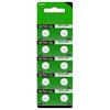 10Pcs LR54 1.5V AG10 189 389 390 LR1130 LR54 Button Coin Cell Watch Battery for Car Key Remote Control Calculator