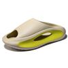 Comwarm Fashion Summer Sandals For Men Outdoor Soft Anti-slip Beach Slippers New Men Thick Sole Coconut Shoes Eva House Slides