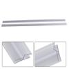 Door Sealing Strip Seal Strip Shower Screen Seal Strip Bathroom Accessory Door Bath Shower Transparent Water Deflector 100cm PVC