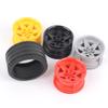 Rainbow Pig MOC Parts Wheel 15038 + 44771 Tire 68.8 X 36ZR High-Tech Compatible Bricks DIY Building Blocks Particle Kid Toy Gift