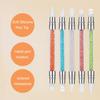 5pcs Nail Sculpture Pen Dual Tipped Nail Art Sculpture Pen, Nail Art Tools for Home Salon for Design Nail Carving Drawing Shaping Effect DIY Gel