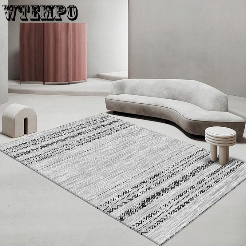 Living Room Carpet Bedroom Bedside Mat New Chinese Style Sofa Coffee Table Easy To Maintain Home Use