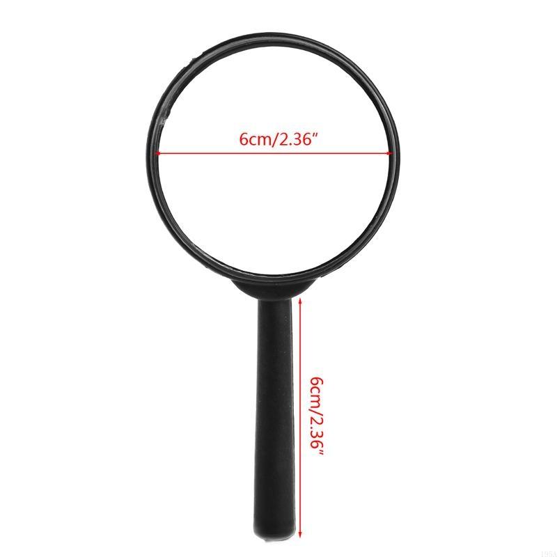 Magnifier 60mm Hand Held 5X Magnifying Loupe Reading Glass Lens