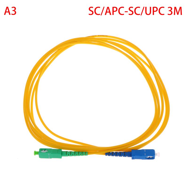 Apc Upc Upc Upc Optical Fiber Patch Cord Cable Simplex Ftth Sm Single-Mode 1/2/3/5M Fiber Optic Jumper