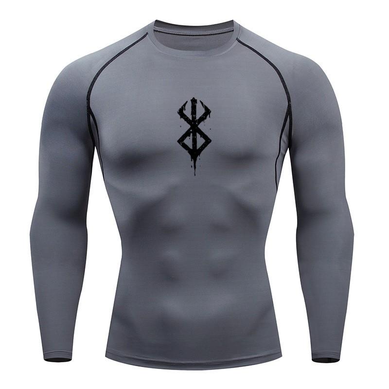 Y2K Compression T Shirt Men Fitness Gym Sport Running Short Sleeve T-Shirt Quick Dry Tops Tee