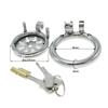 Stainless Steel Male Chastity Device Cock Cage BDSM Chastity Cage Max55mm Cock Ring Chasitty Case 18+ caged men Sex Toys.