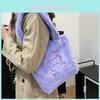 Bear Design Adorable Plush Tote Bag In Various Colors For Trendy Fashion Everyday