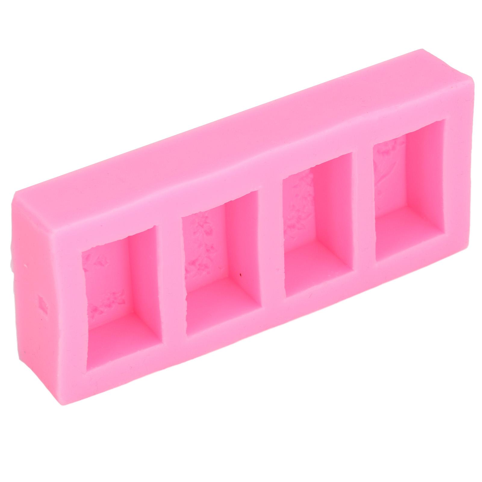 Силиконовая форма Четыре цветка Кейн Силиконовая форма для мыла, мастики, торта, желе, пудинга, украшение