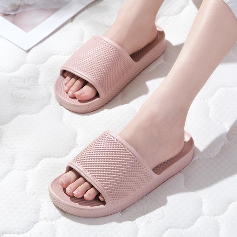 Damen- und Herren-Rutschfeste Bequeme Indoor-Badezimmer-Slipper für den Sommer