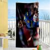 Paul Pogba's Manchester Moment Beach Towel High Absorbency & Quick-Dry Comfortable Lightweight Suitable for Swimming, Gym, Camping, Yoga Vacation