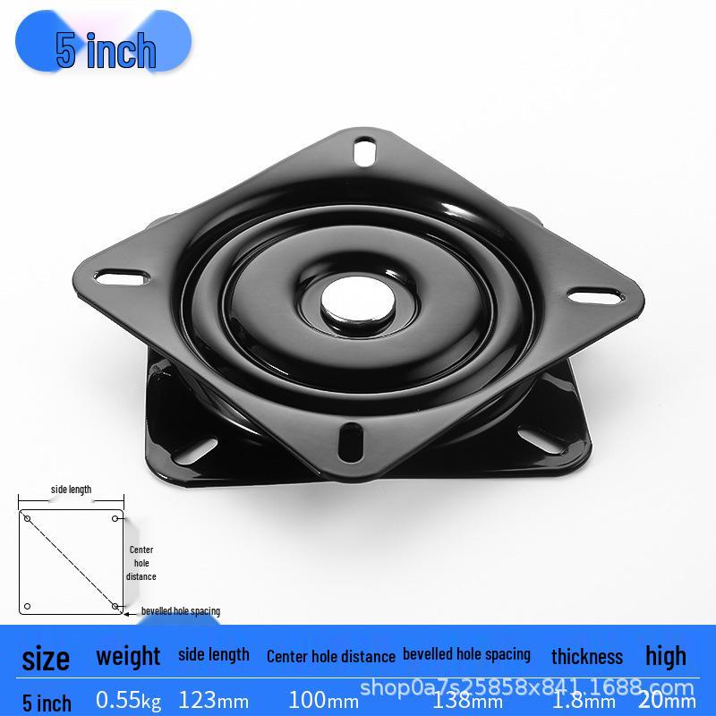 Утолщенная универсальная вращающаяся подставка для телевизора и основание для дивана/кресла Железная поворотная платформа