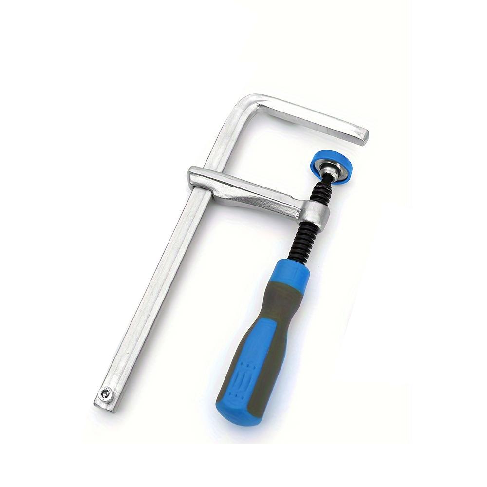 Dovetail Clamp With Soft-Grip Handle + Dovetail Router Bit ,for Track Saw Guide Rail DIY Desktop Groove Clip Woodworking tool