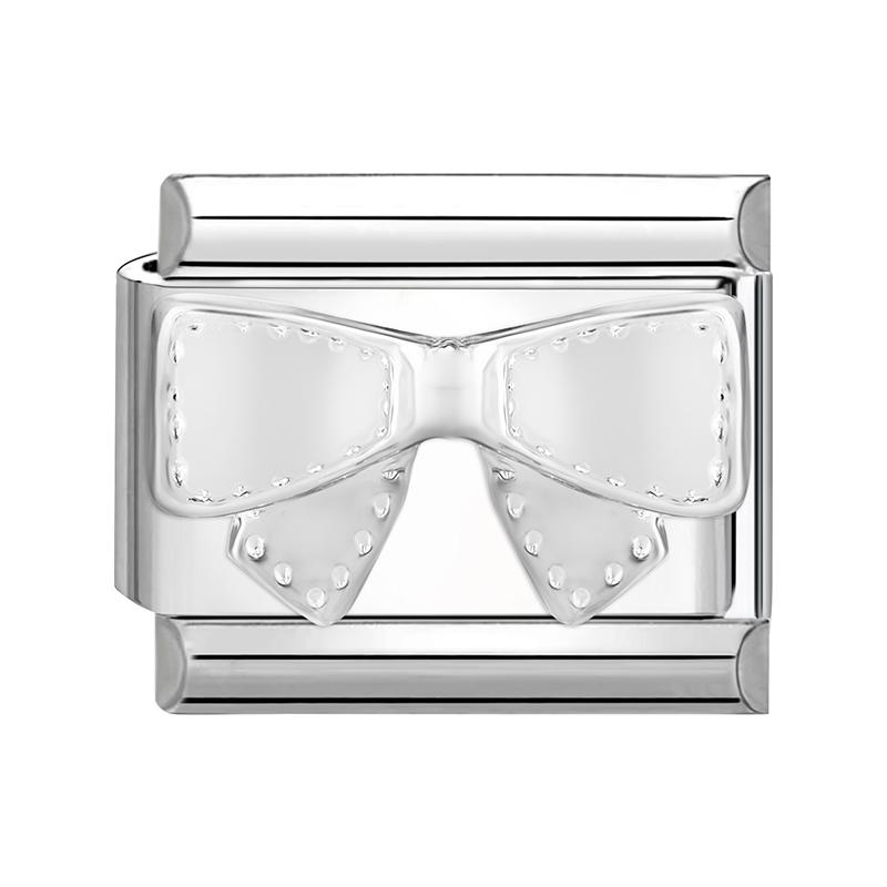 Y2K Heart Bow Knot Star Moon Butterfly Zircon Daisy Cross Italian Charm Links Fit 9mm Stainless Steel Bracelet DIY Making Gifts