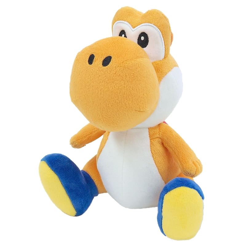 

Sanei Boeki Super Mario ALL STAR COLLECTION Orange Yoshi (S) W13.5 x D15.5 x H20cm Plush Toy AC48