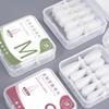 100Pcs/Box Matte Fake Nails No Polishing Press On False Nails Medium Short Design High Matt Soft Gel Nail Tips For Extension