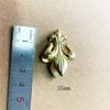 Bookmark Flower Notebook Clip Antique Metal Binder Clips Vintage Paper Clip  Student Use