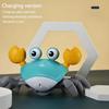 Crawling Crab Toys Light Music Crawling Fun Toys Electric Induction Escape Toy Pets Electronic Interactive Toy for Dogs and Cats