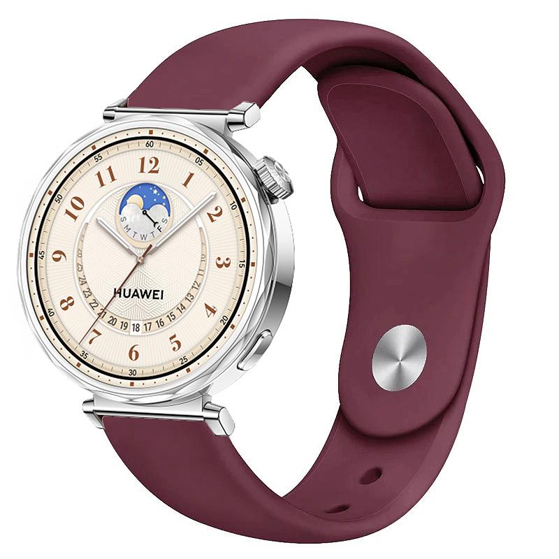18mm 22mm Silikonarmband für Huawei Watch GT5-4 41mm GT5 Pro 42mm Sportarmband Armband für Huawei Watch GT5/5 Pro 46mm Band