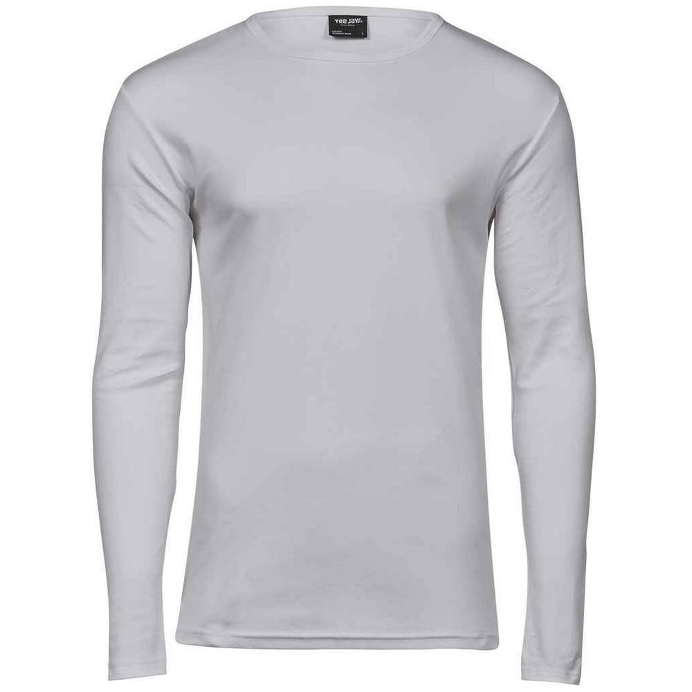 Tee Jays Mens Interlocking Long-Sleeved T-Shirt