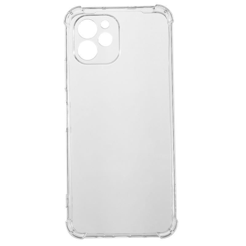 

For Huawei nova Y61 4G Transparent Back Cover Reinforced Corner Shockproof TPU Phone Case A