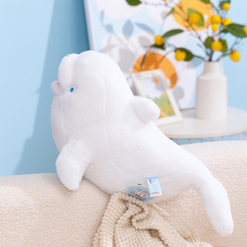 Радостная серия «Океан»: Плюшевые игрушки: Белуга, Тюлень, Акула, Дельфин