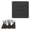 652F Easy Cleaning Silicone Induction Cooktop Mats Reduces Noise Heatproof Design