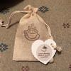 100pcs Heart-shaped Card Paper Blank Tags Handwritten Gift Tags Kraft Paper Labels for Wedding Christmas Day Thanksgiving TMZ